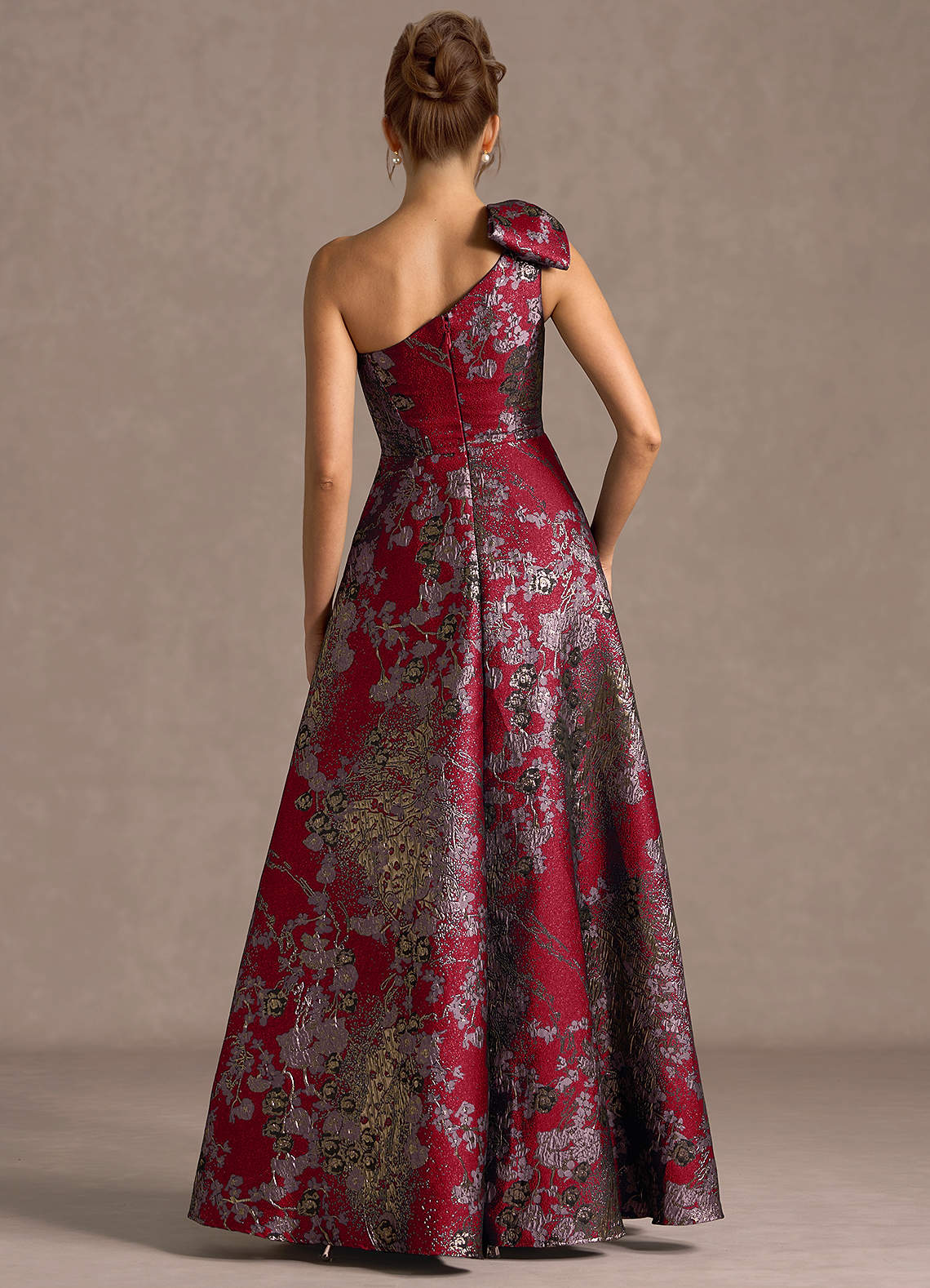 Jonelle Merlot Maxi Dress  Dress - WSBYTLP