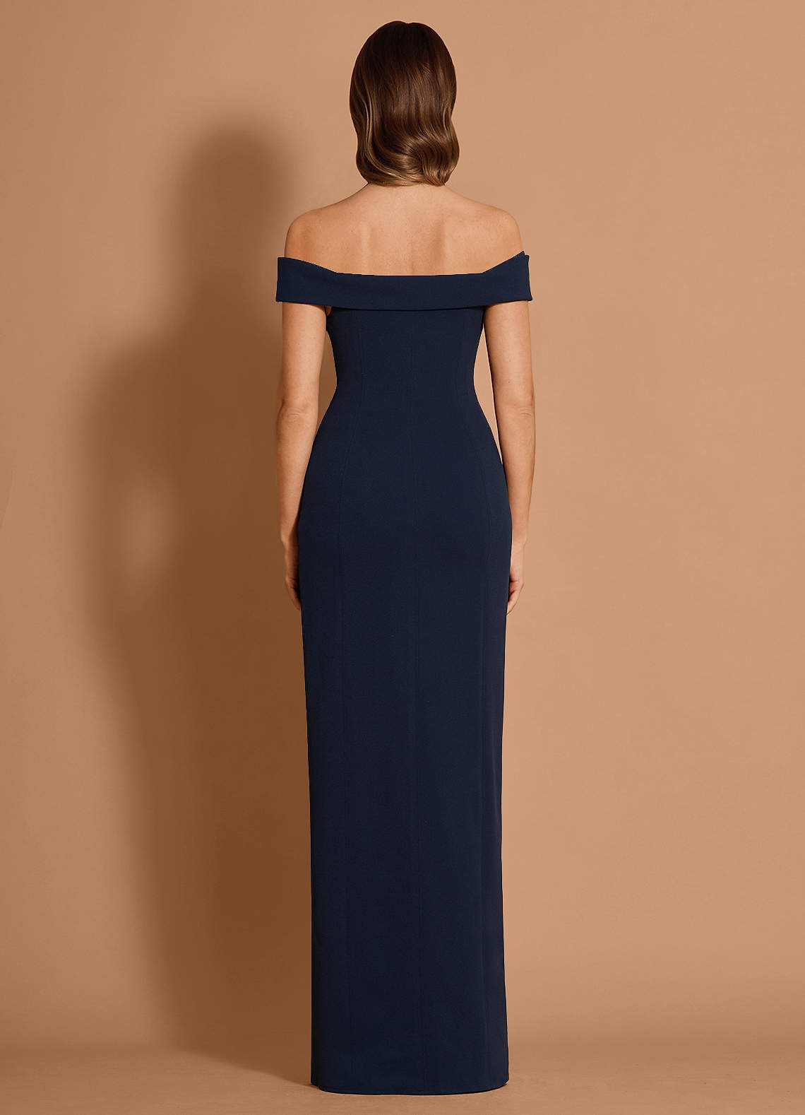 Amelith Navy Maxi Dress  Dress - WSBYTLP
