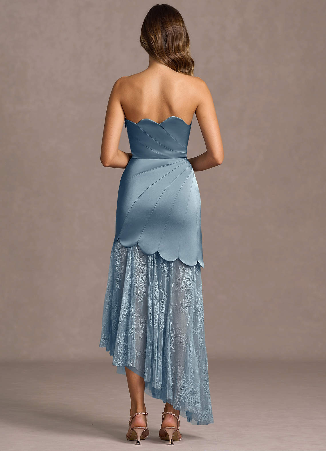 Margaret Powder Blue Maxi Dress  Dress - WSBYTLP