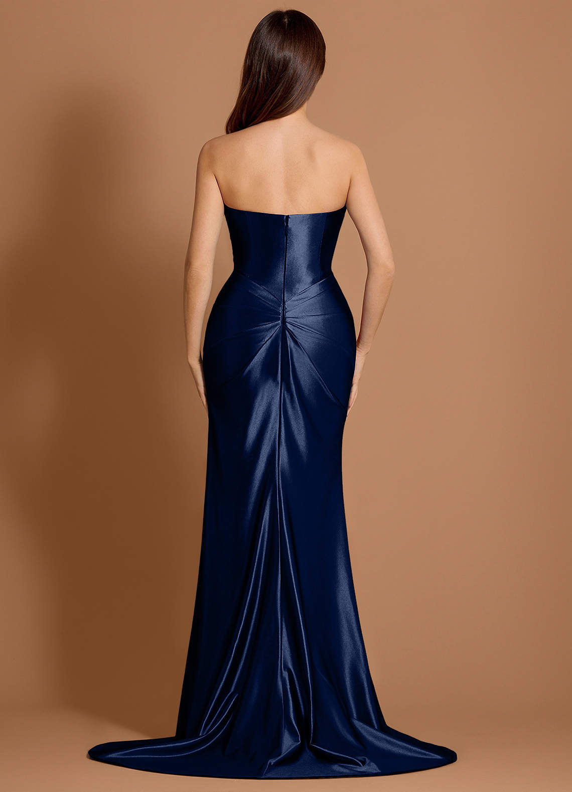 Valora Navy Maxi Dress  Dress - WSBYTLP