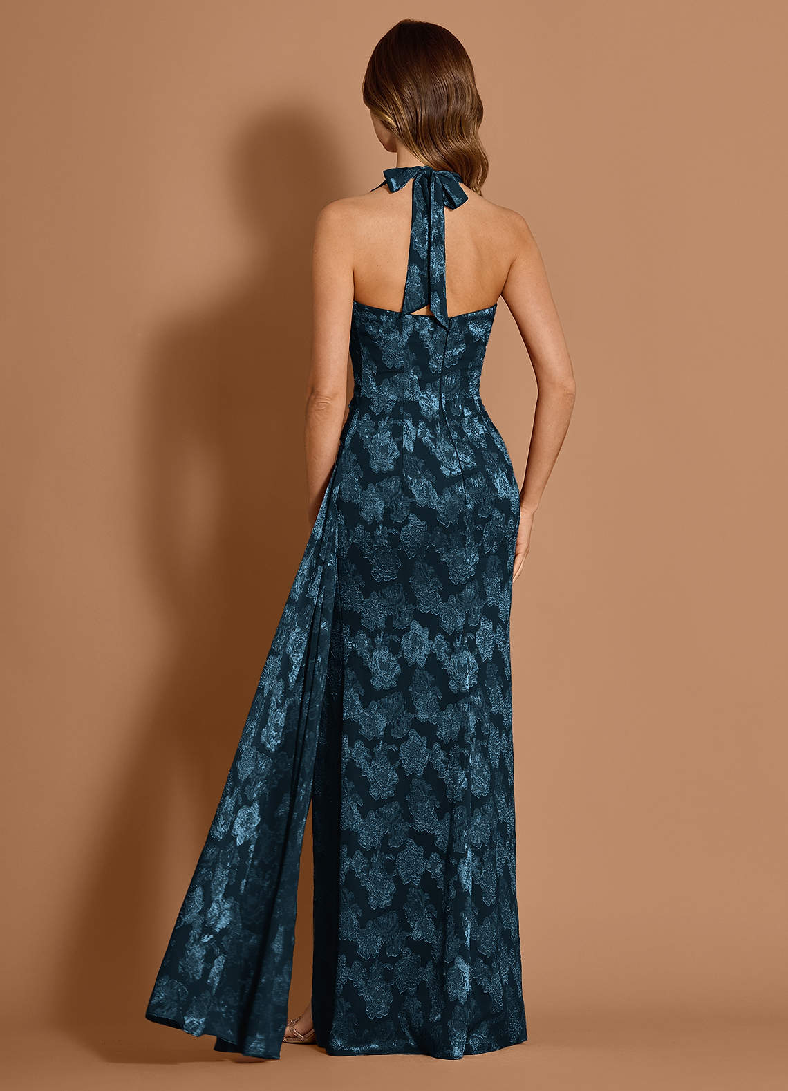 Estee Navy Maxi Dress  Dress - WSBYTLP