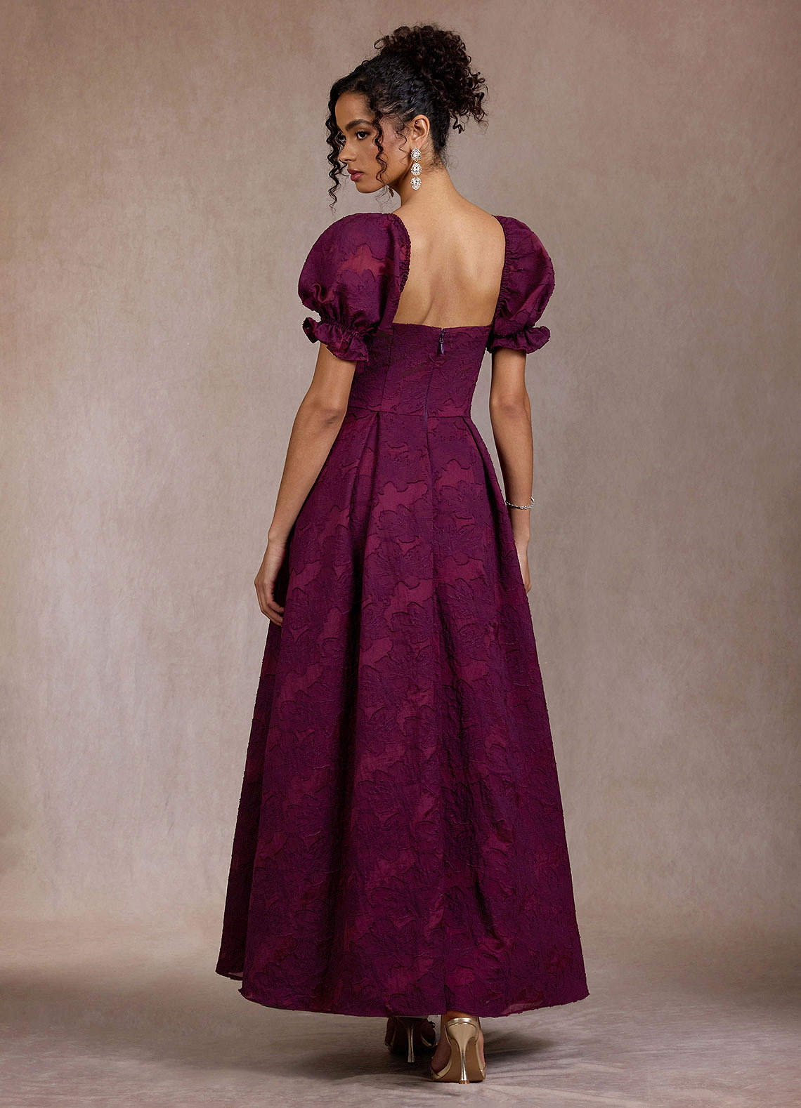 Gabby Plum Orchid Maxi Dress  Dress - WSBYTLP