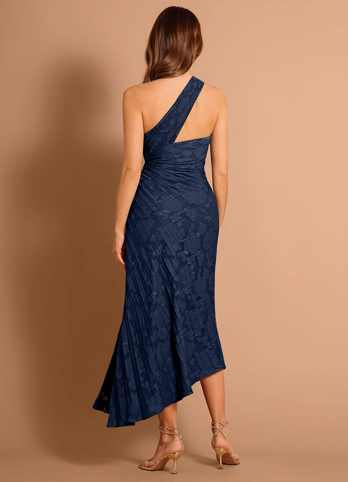 Malani Navy Midi Dress  Dress - WSBYTLP