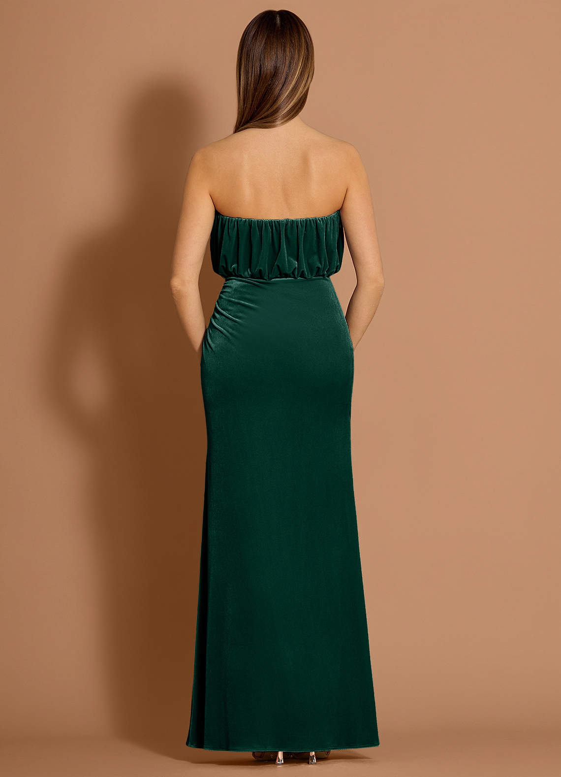 Georgina Hunter Green Maxi Dress  Dress - WSBYTLP