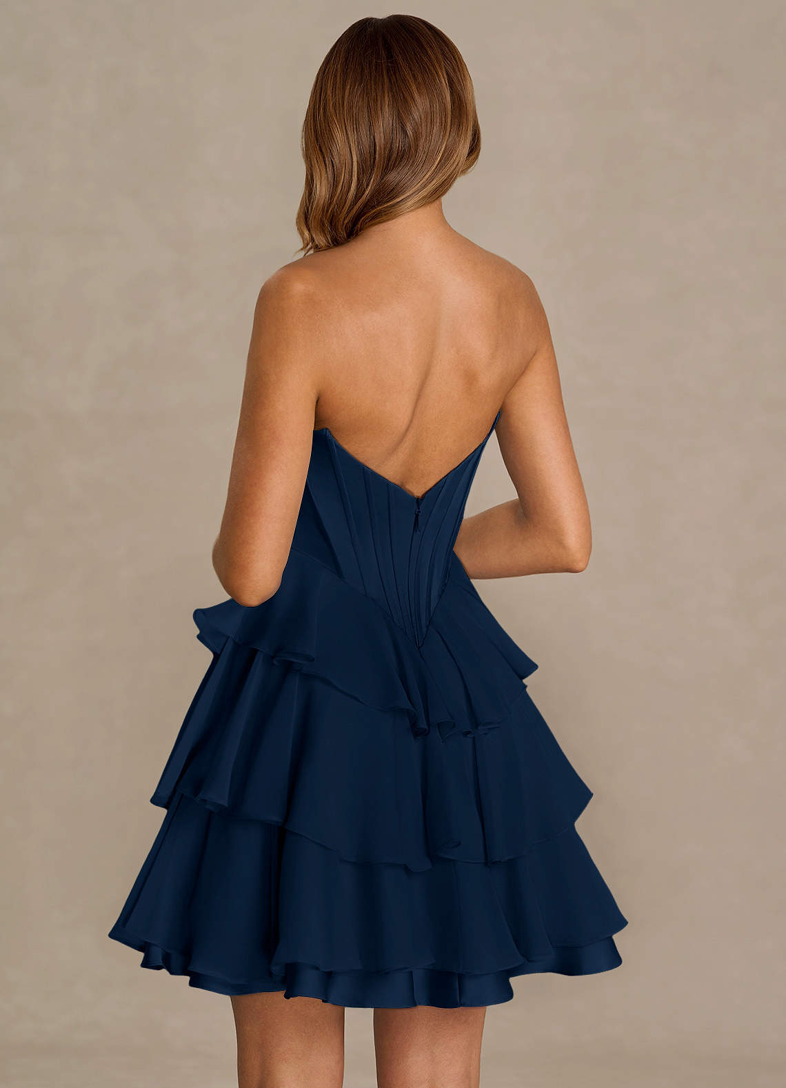 Brinley Navy Mini Dress  Dress - WSBYTLP