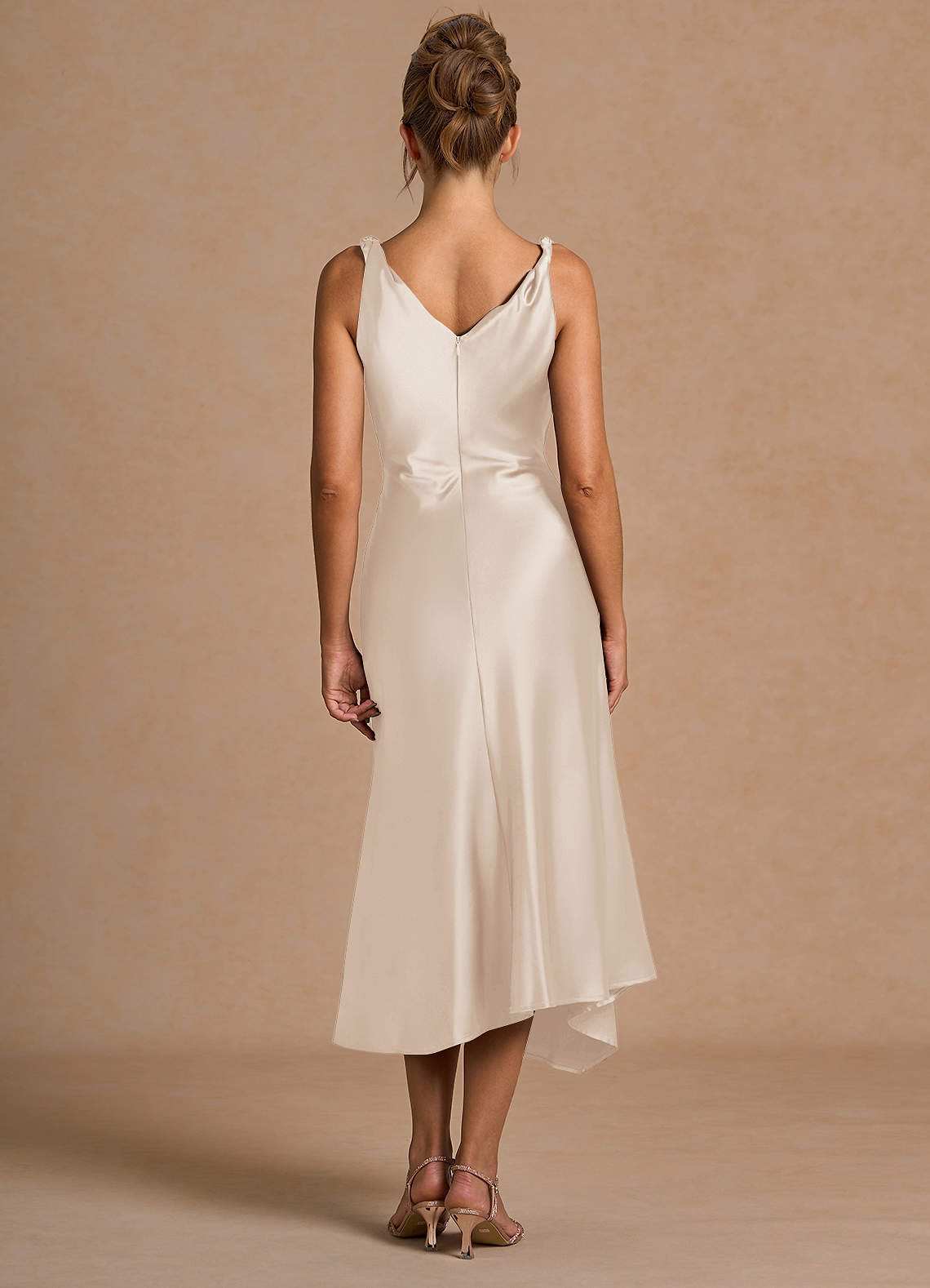 Nerine Cream Midi Dress  Dress - WSBYTLP