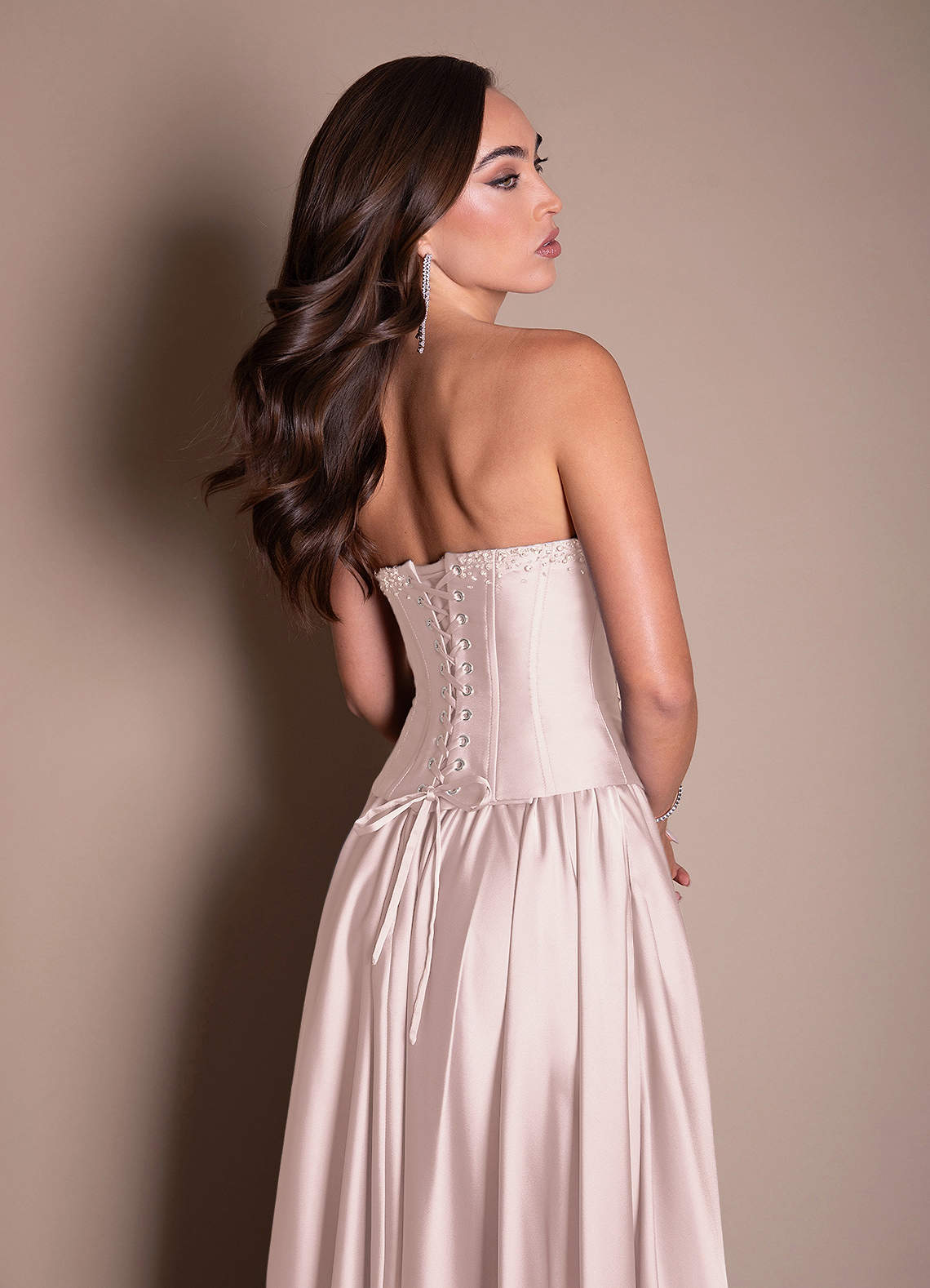 Carina Powder Pink Two Piece Dress  Dress - WSBYTLP