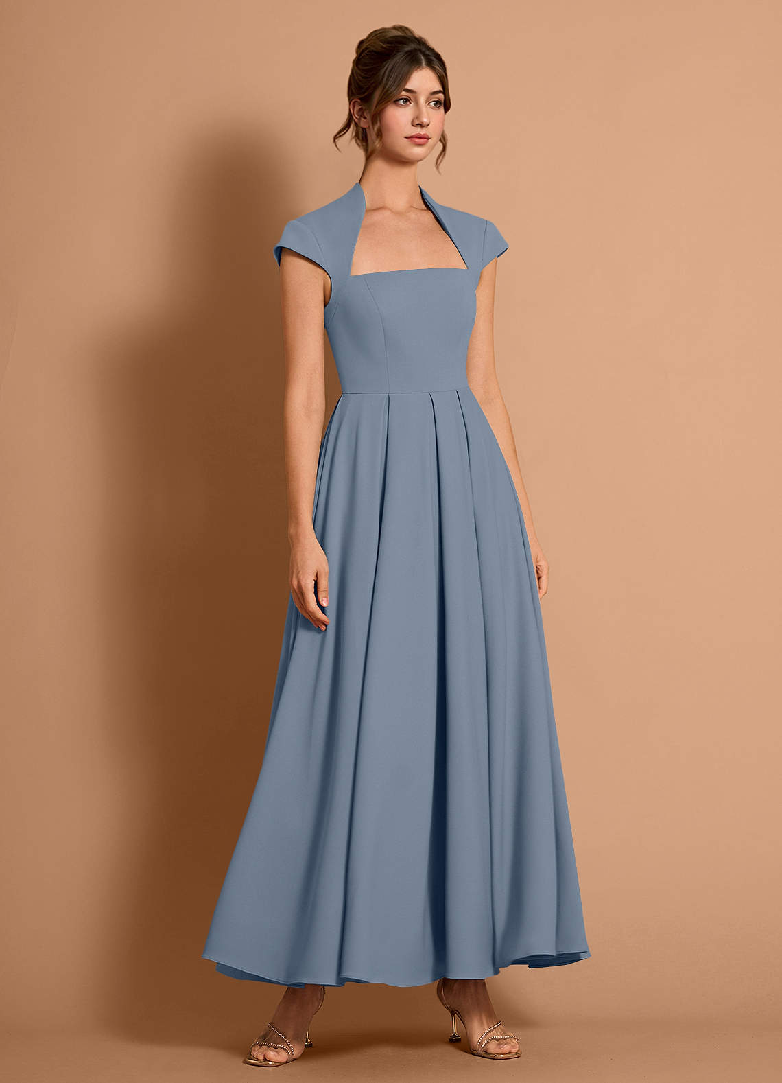 Tatum Powder Blue Maxi Dress  Dress - WSBYTLP