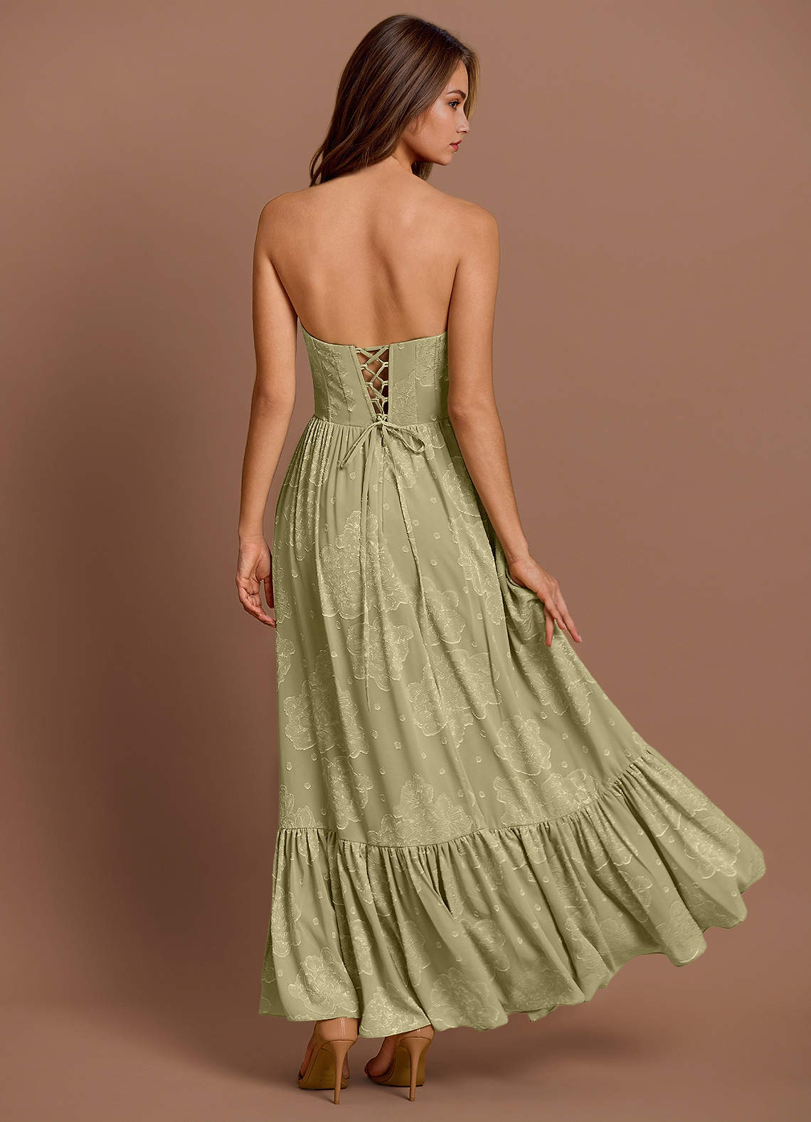 Lydia Celadon Maxi Dress  Dress - WSBYTLP