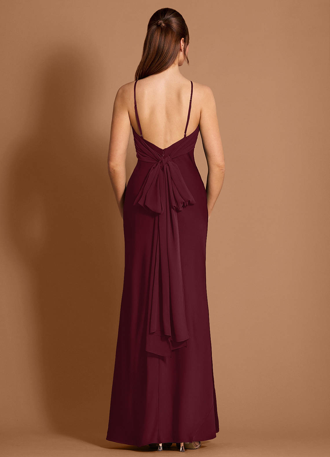 Tiriana Wine Maxi Dress  Dress - WSBYTLP