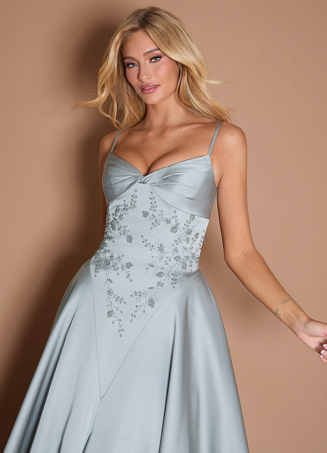 Rory Ocean Mist Gown  Dress - WSBYTLP