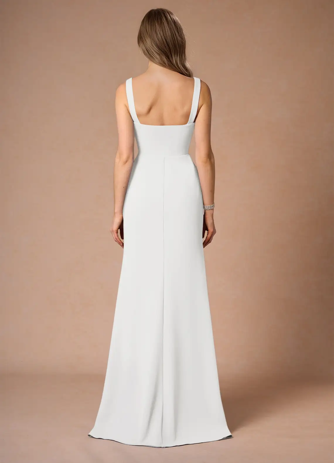 Adora White Maxi Dress  Dress - WSBYTLP