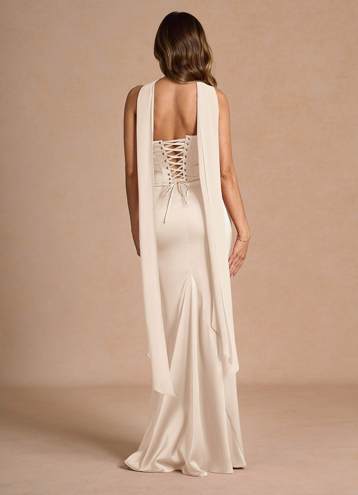 Sorrel Cream Corset Two-Piece Sets  Dress - WSBYTLP