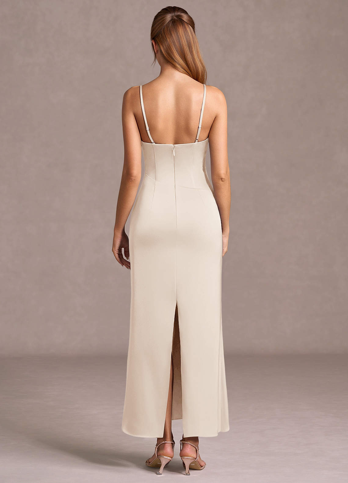Lina Cream Maxi Dress  Dress - WSBYTLP