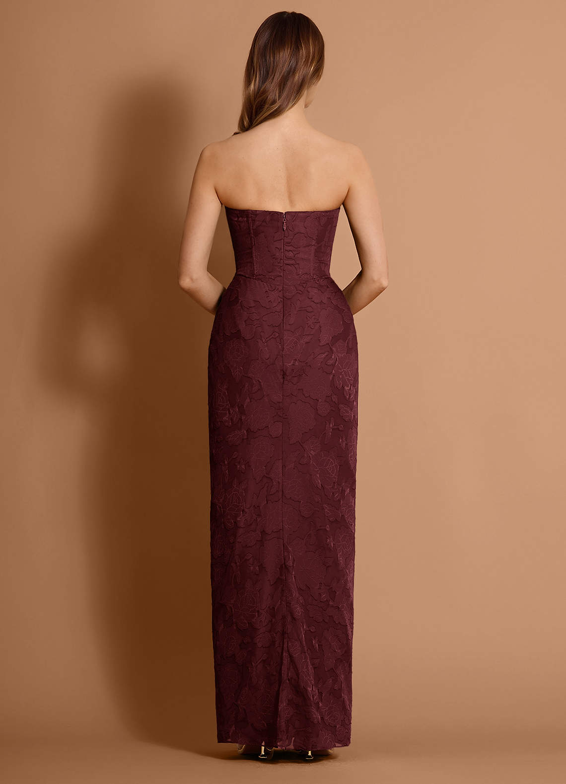 Hestia Wine Maxi Dress  Dress - WSBYTLP