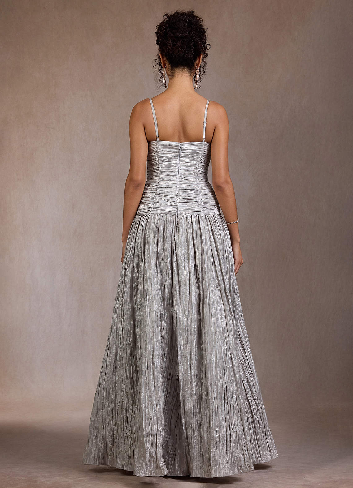 Deserae Silver Frost Maxi Dress  Dress - WSBYTLP