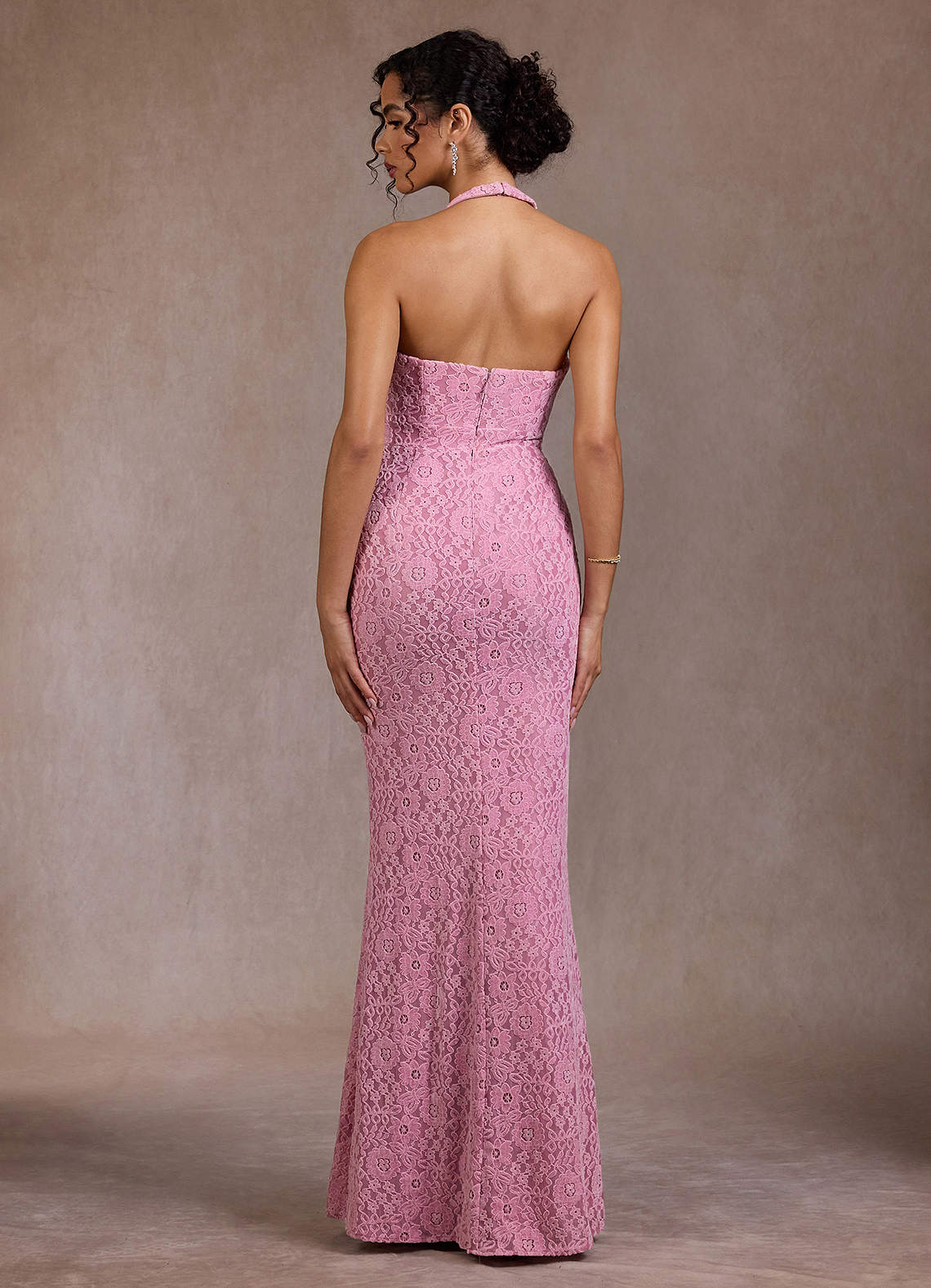 Nyla Mauve Rose Maxi Dress  Dress - WSBYTLP