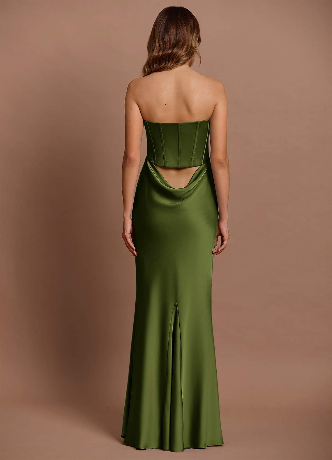 Lirielle Olive Maxi Dress  Dress - WSBYTLP