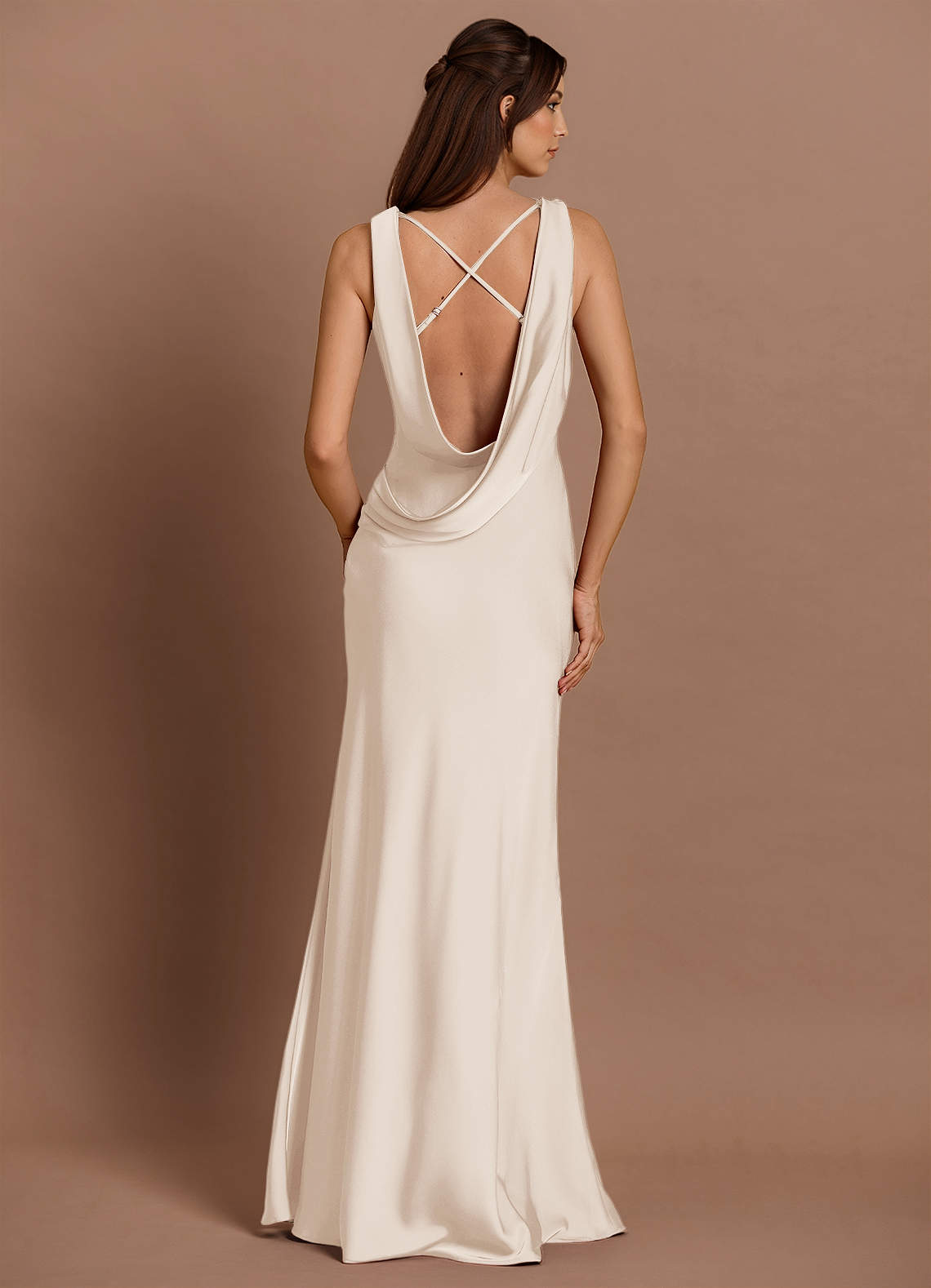 Cheryl Cream Maxi Dress  Dress - WSBYTLP
