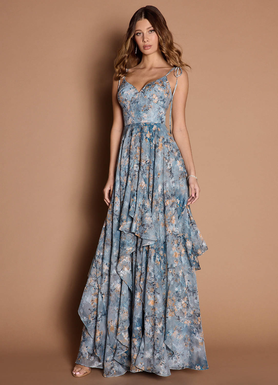 Harmony Powder Blue Maxi Dress  Dress - WSBYTLP