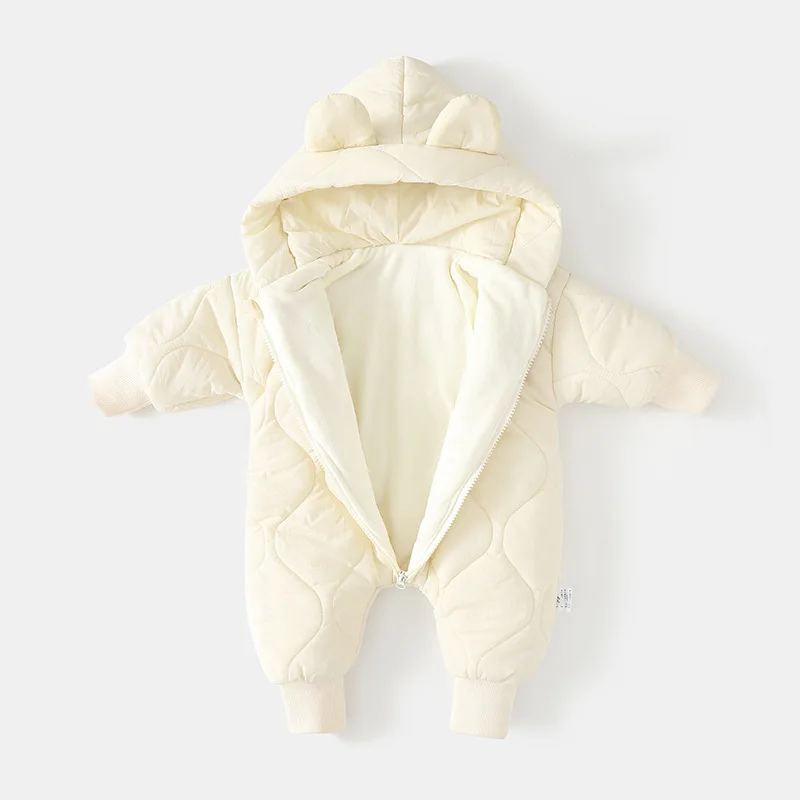 Fleece Padded Baby Romper - SCFUDI