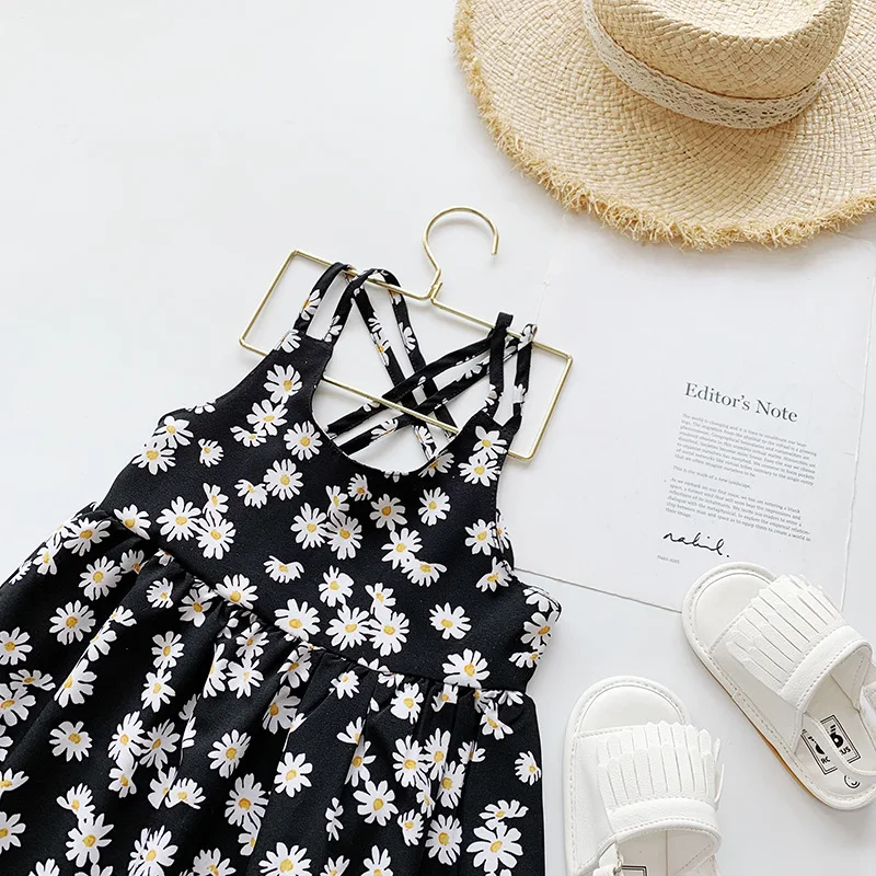 Baby Girl Daisy Pattern Dress - SCFUDI