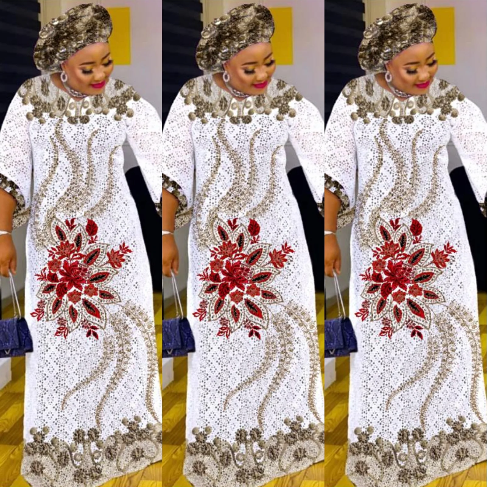 Elegant Kaftan Maxi Dress - SCFUDI