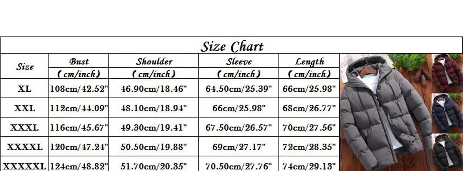 Warm Winter Overcoat for Men - SCFUDI