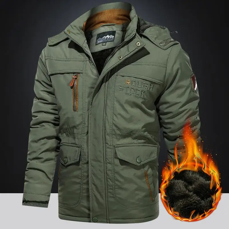 Men’s Fleece Lined Parka - SCFUDI