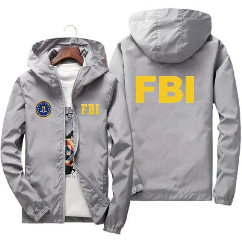 FBI Printed Man Jacket - SCFUDI