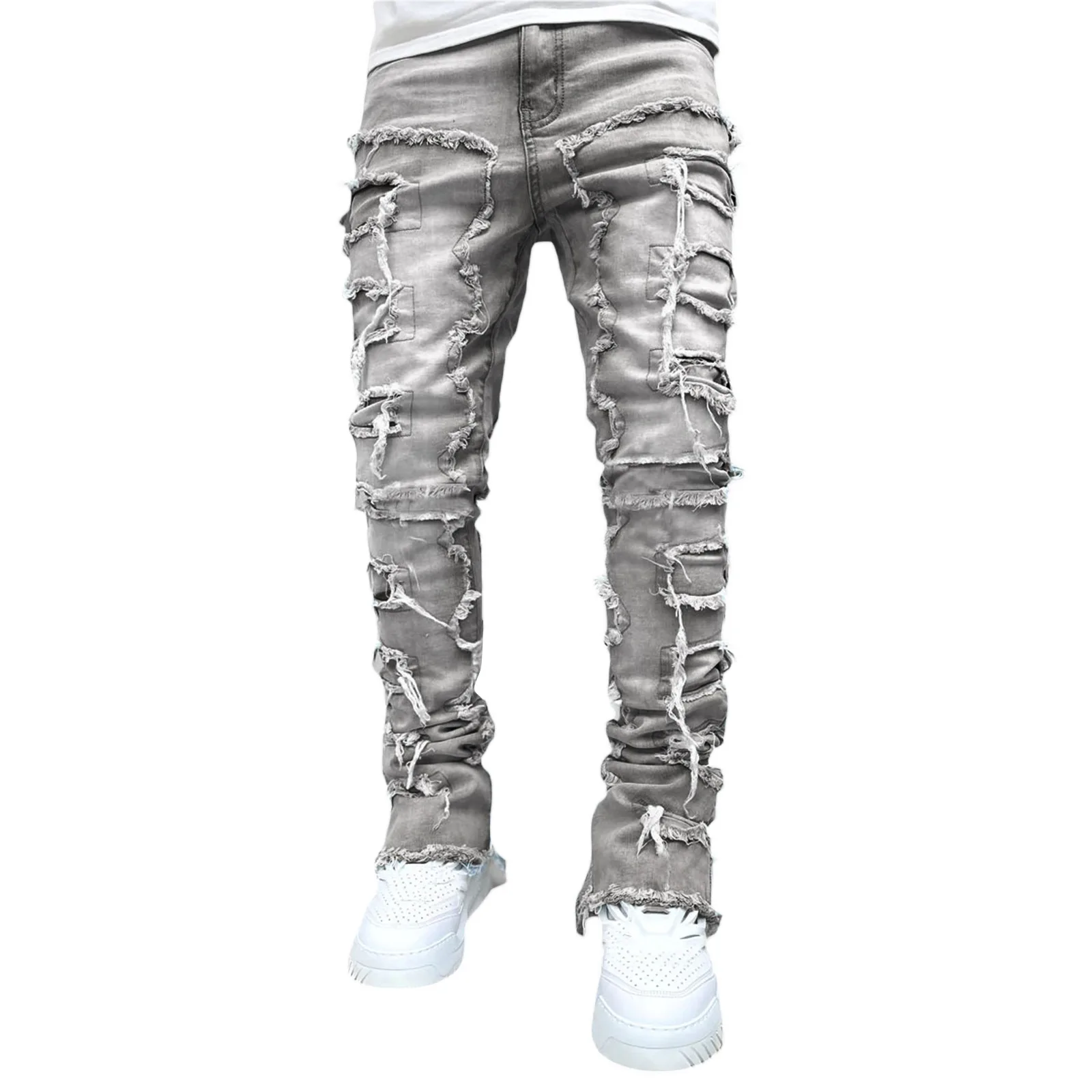 Regular Fit Stacked Denim - SCFUDI