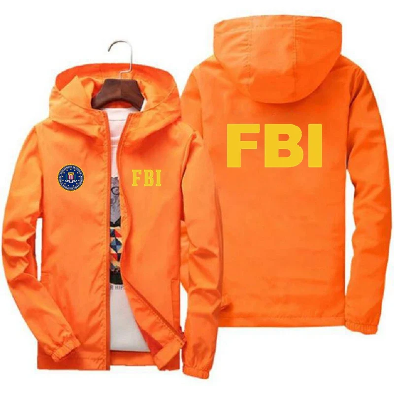 FBI Printed Man Jacket - SCFUDI