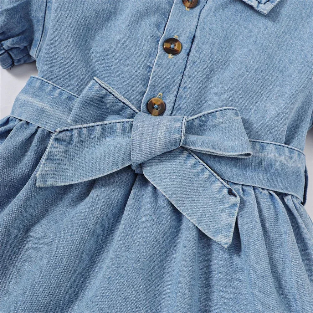Baby Girl Jeans Dress - SCFUDI