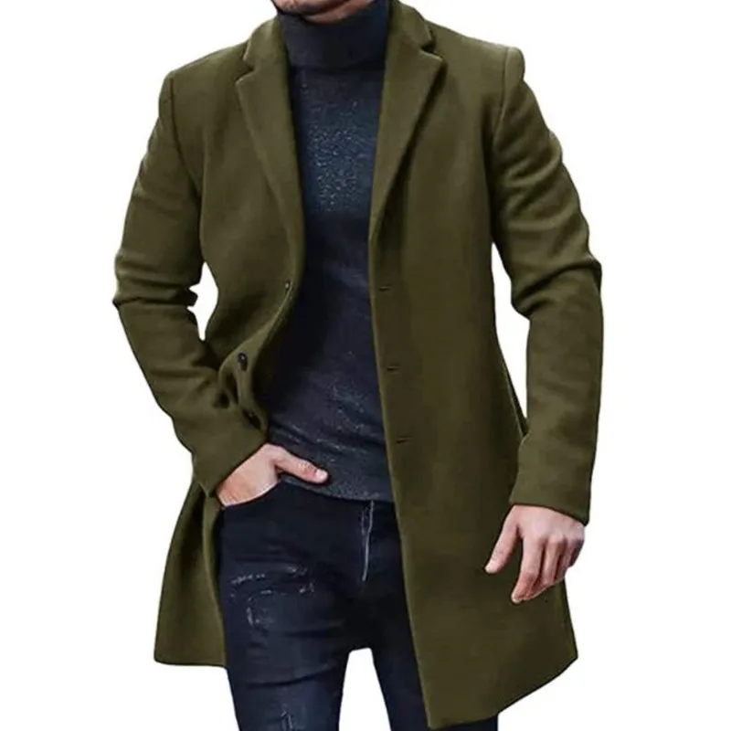 Men's Wool Streetwear Jacket - SCFUDI