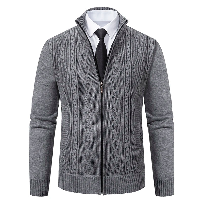 Men's Knitted Sweater Coat - SCFUDI