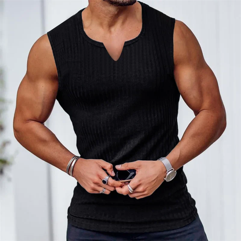 Summer Men V-Neck Tank - SCFUDI