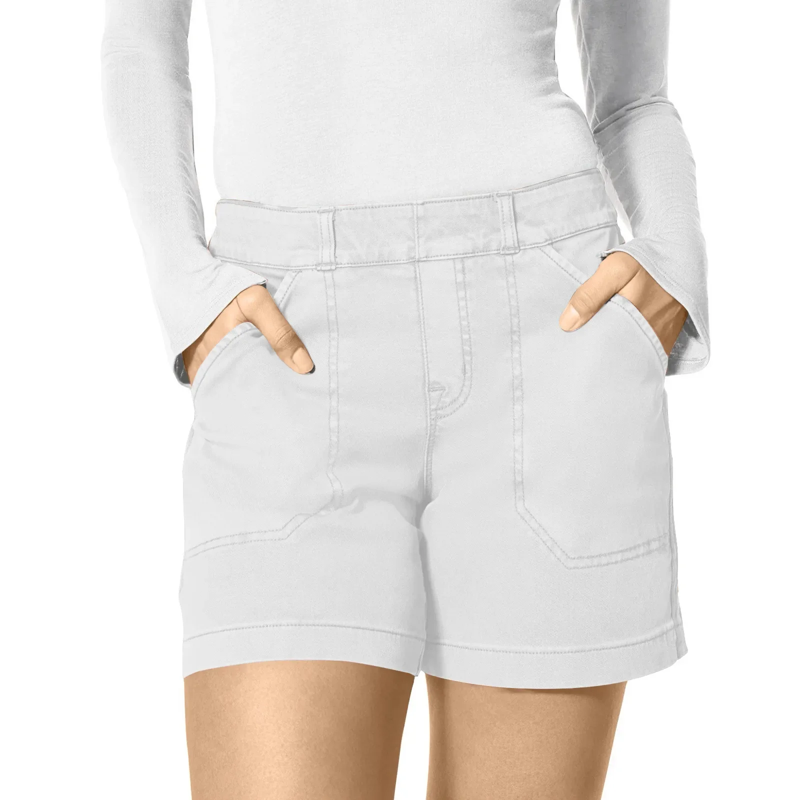 Summer Stretch Denim Shorts - SCFUDI