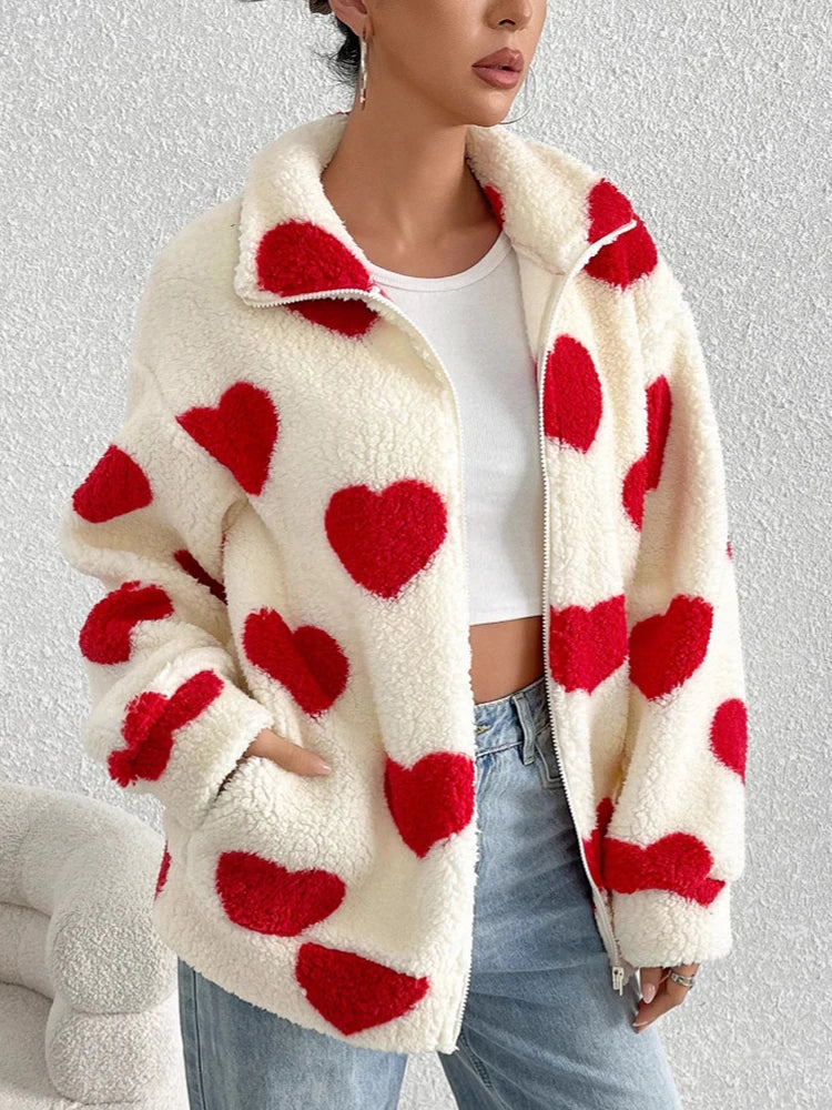 Women’s Fleece Winter Jacket - SCFUDI