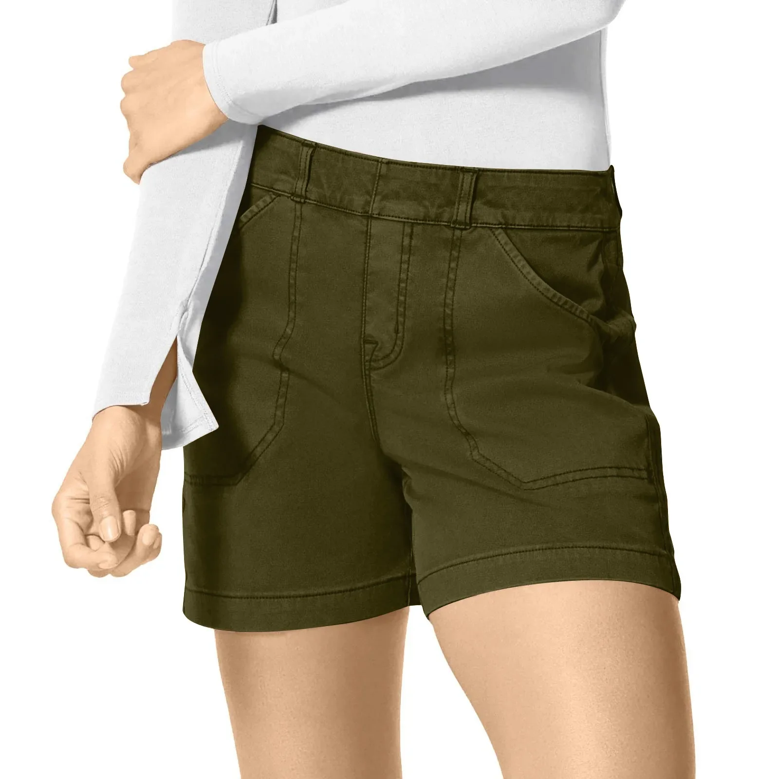 Summer Stretch Denim Shorts - SCFUDI