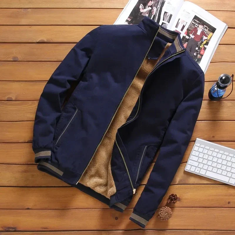 Autumn Winter Zipper Jacket - SCFUDI