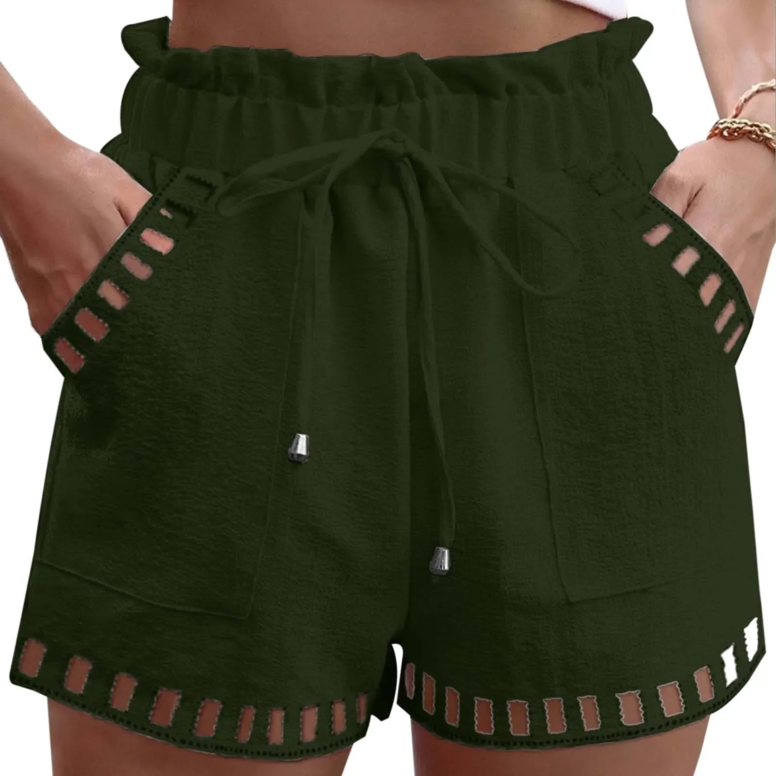 High Waist Beach Shorts - SCFUDI