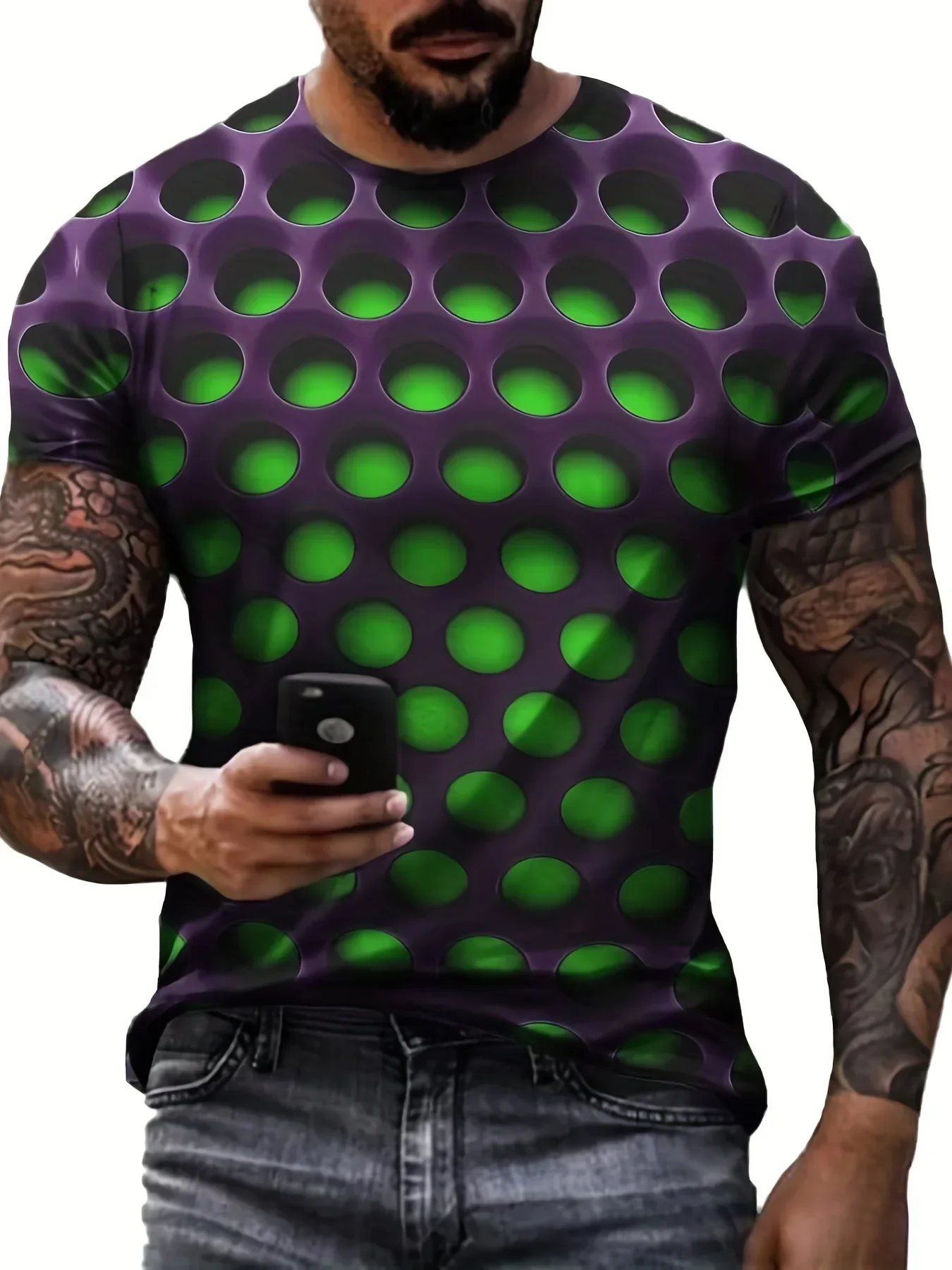 3D Optical Illusion Tee - SCFUDI