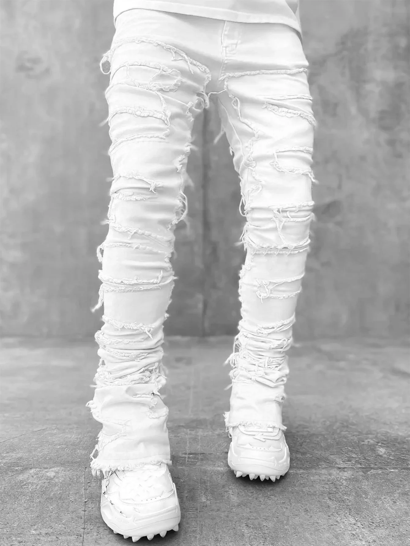 Regular Fit Stacked Denim - SCFUDI