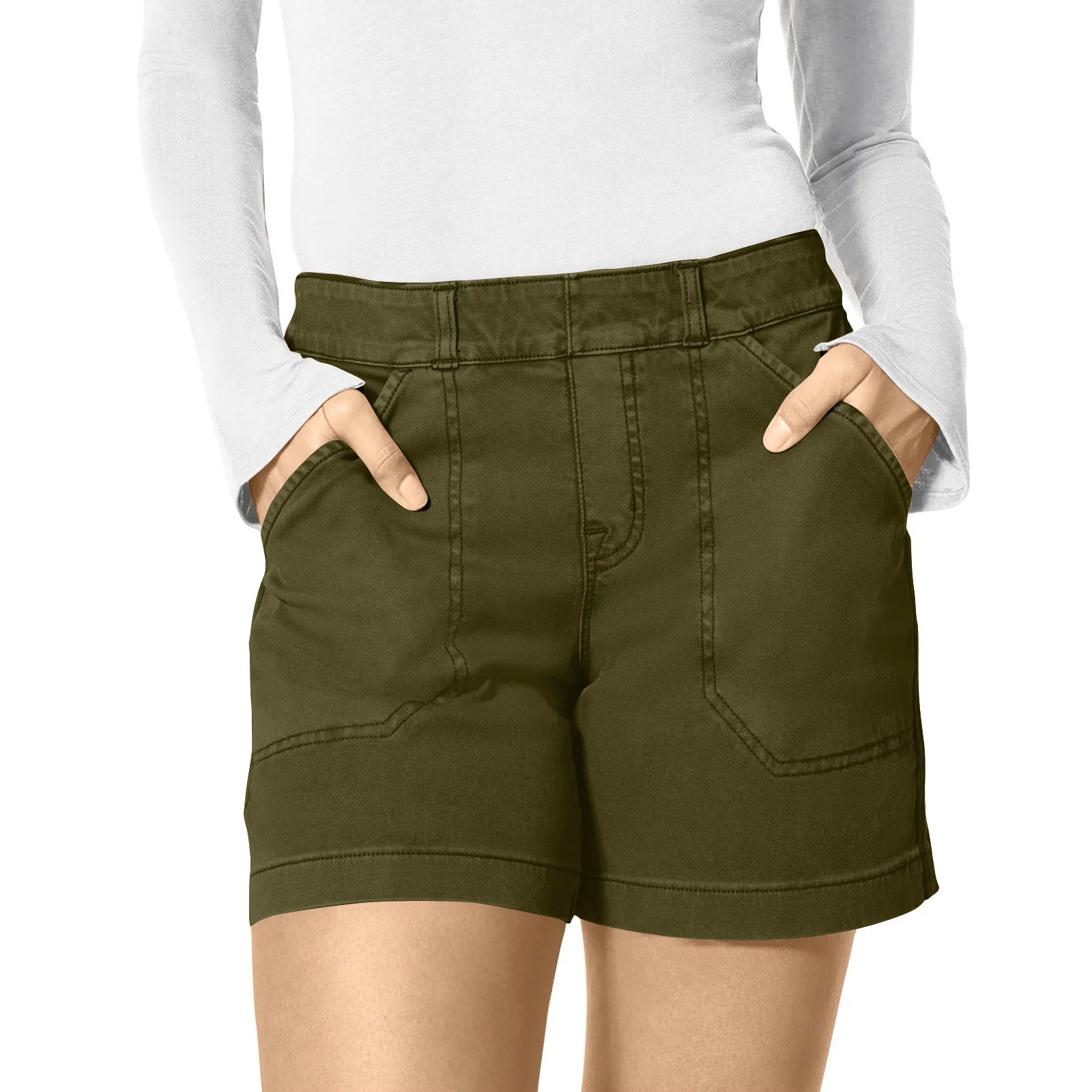 Summer Stretch Denim Shorts - SCFUDI