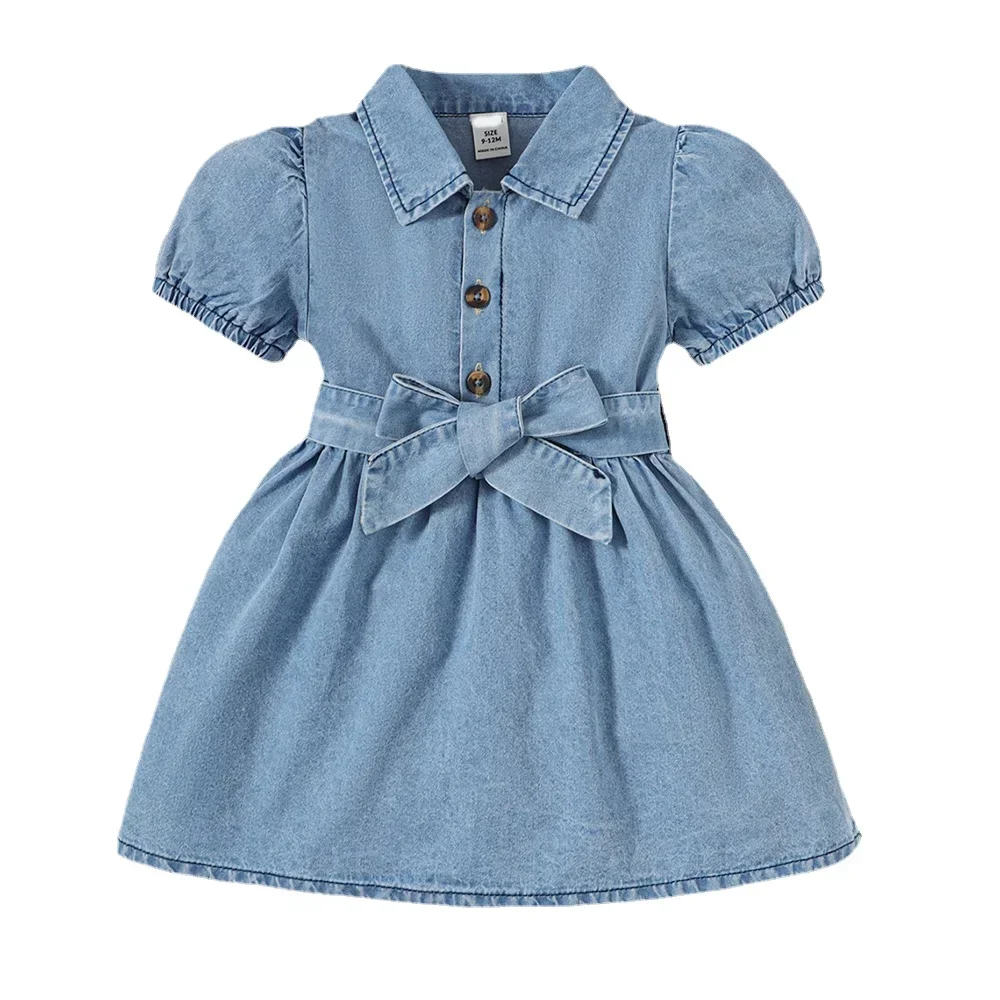 Baby Girl Jeans Dress - SCFUDI