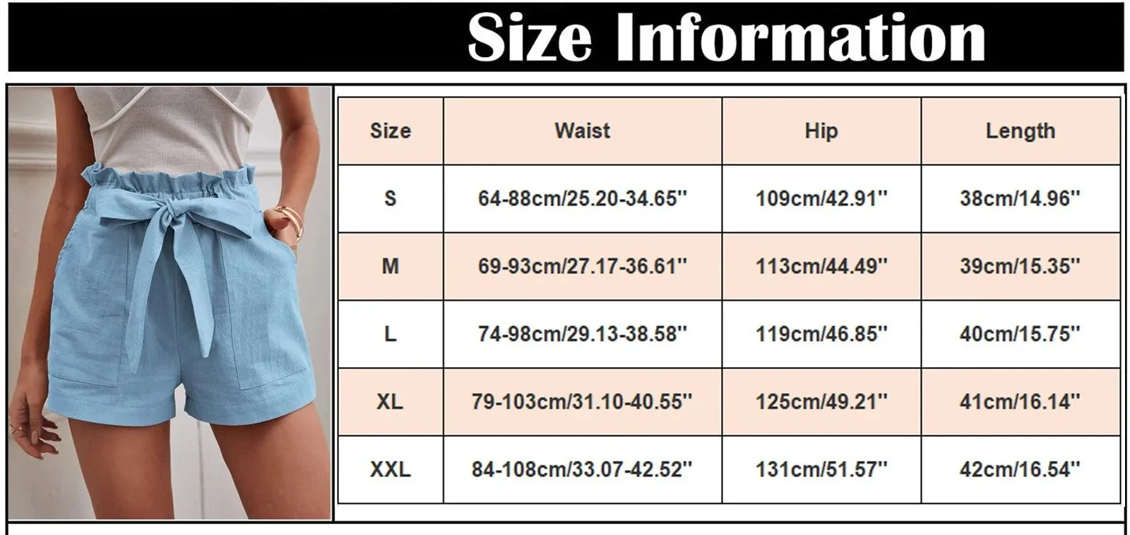 Dressy Cotton Summer Shorts - SCFUDI