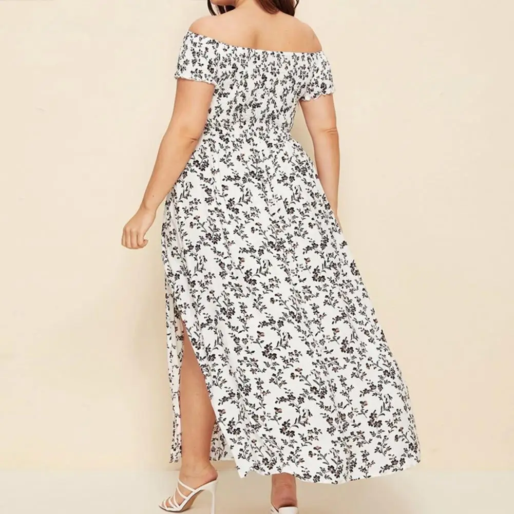 Plus Size Long Maxi Dress - SCFUDI