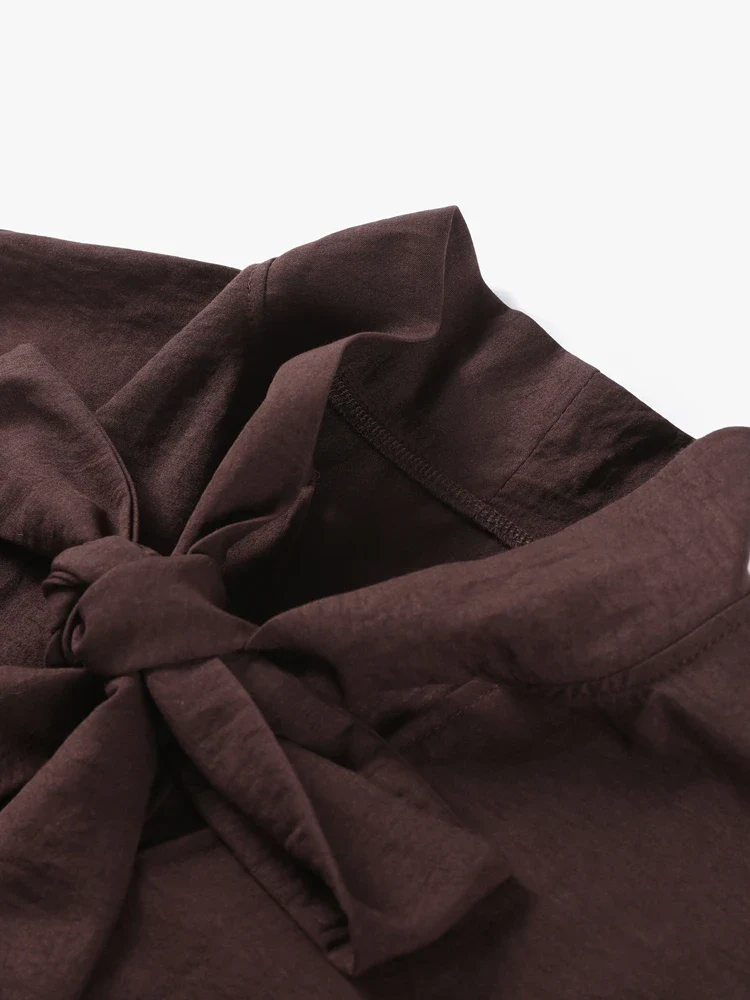 Elegant Ruffle Hem Dress - SCFUDI