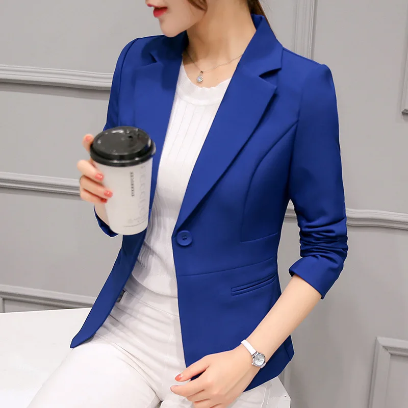 Long Sleeve Office Blazer - SCFUDI