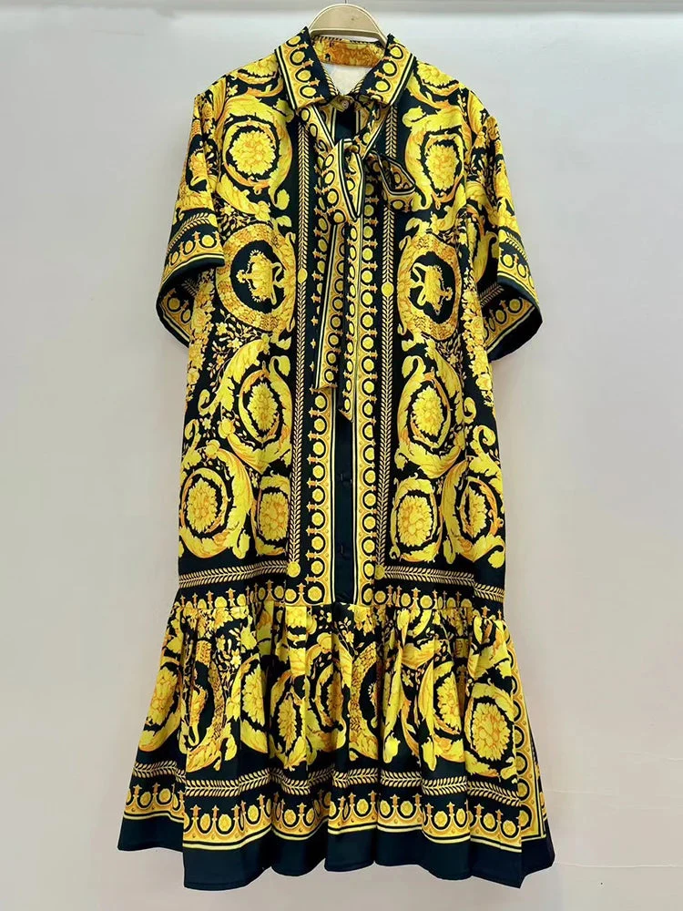 Light Luxury Lapel Dress - SCFUDI